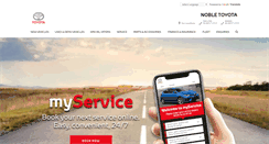 Desktop Screenshot of nobletoyota.com.au